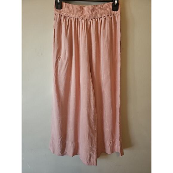 Anthropologie Saturday Sunday Wide Leg Pants Size‎ XS Peach - Picture 1 of 10